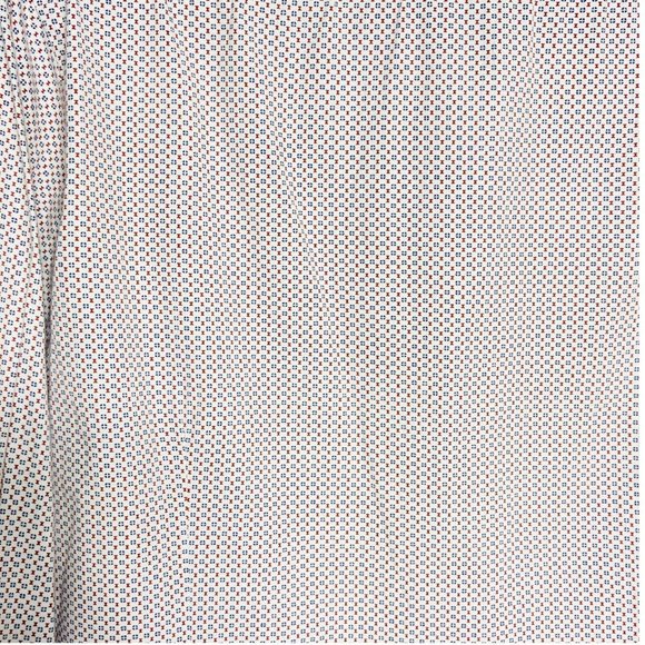 Steel & Jelly London Men M White Long Sleeve Flip Cuff Button Down Dress Shirt - Picture 6 of 10